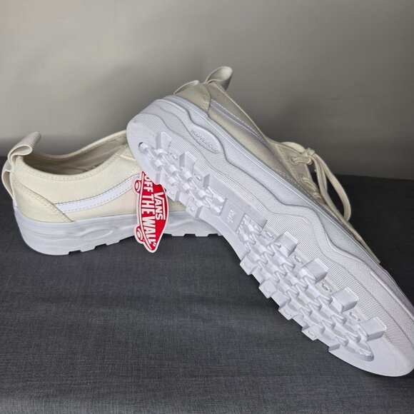 Men's - NWT Vans - Sentry Old Skool WC Heavy Canvas Sneakers Marshmallow Size 10 - Picture 2 of 10